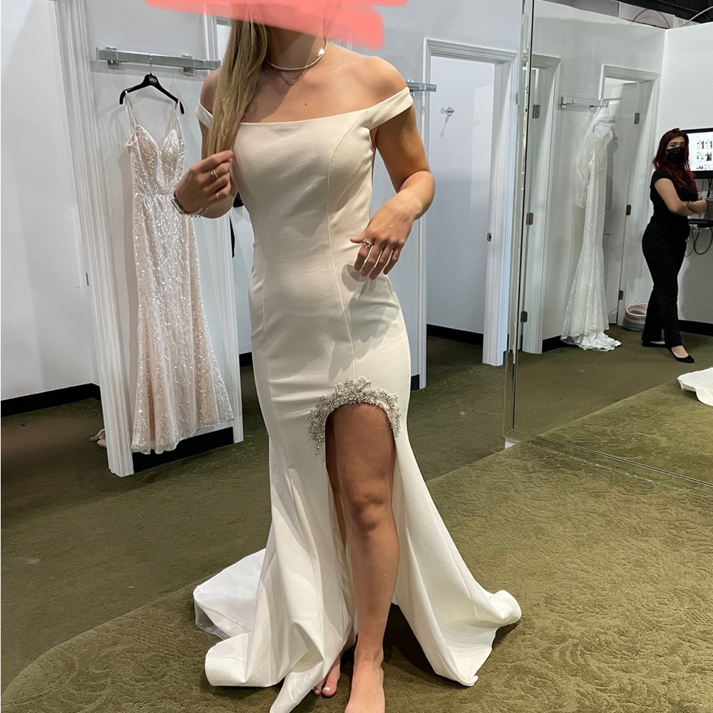 White formal or wedding dress!